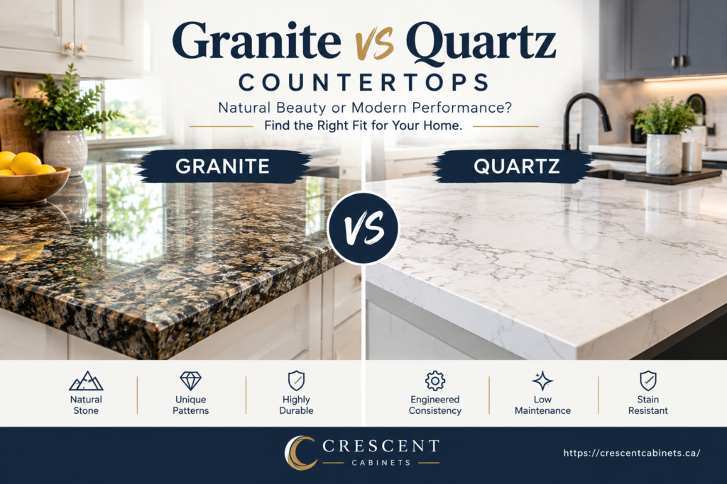 Granite vs Quartz Countertops: A Homeowner's Complete Comparison